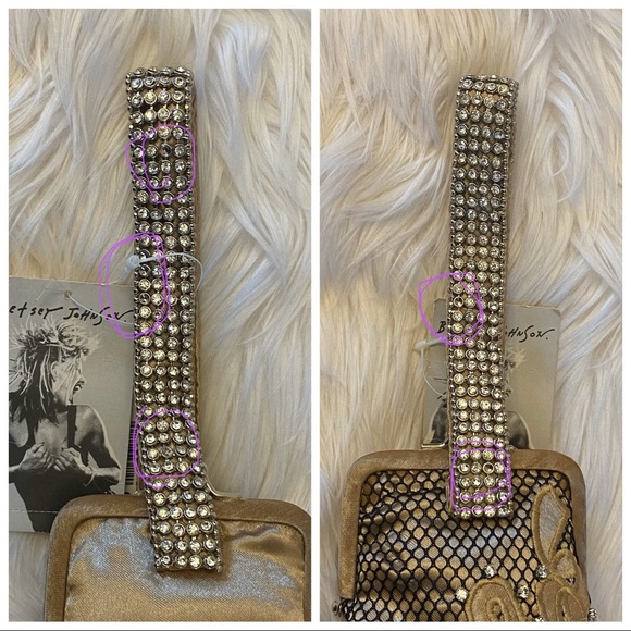 Vintage/Rare Betsey Johnson ribbon & lace purse - Picture 7 of 8